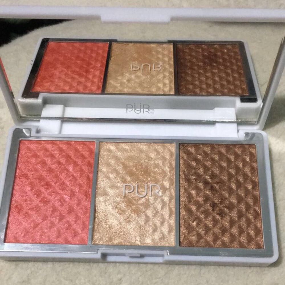 PUR Bronze & Brighten Cheek Palette